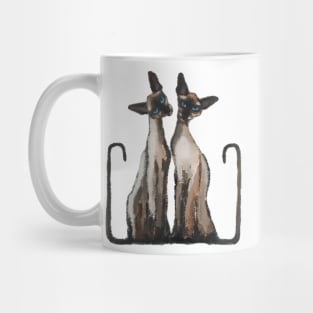 Siamese Twins Mug